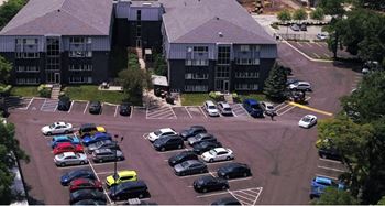Off street, gated parking