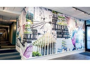 Minneapolis apartment for rent - Collage Wall