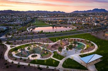 Access to cadence parks, pool, courts, playgrounds & trails
