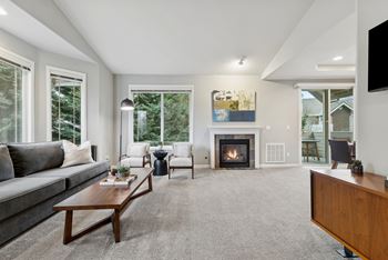 Oversized spacious floor plans