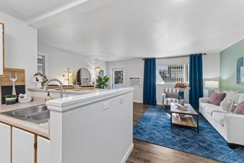 Open-style floor plans