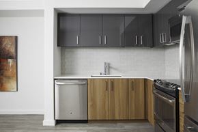 Seattle apartment for rent - 4730 California Apartments Kitchen Stainless Steel Appliances