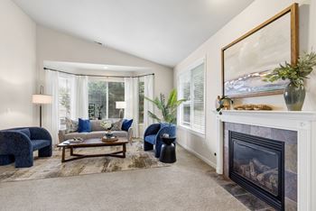 Oversized spacious floor plans