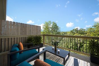 Private patios