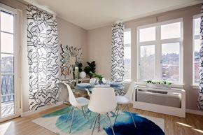 Portland apartment for rent - North Hollow Apartments Model Dining Room