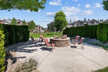 Courtyards and fire pits
