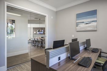 Fully equipped business center