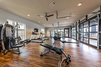 Fully-equipped fitness center