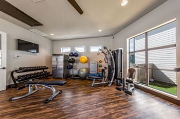 Fully-equipped fitness center