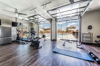 Fully-equipped fitness center