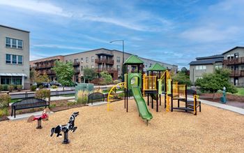 Playground, picnic area & bbq grills