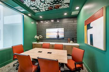 Conference room & private offices