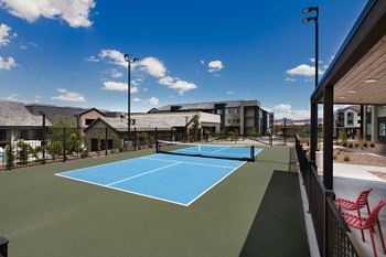 Pickleball court