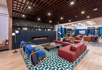 Corsair fireplace lounge