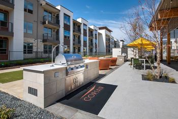 Patio lounge with ping pong & bbq grills