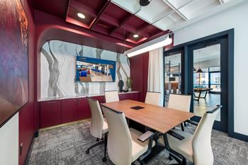 Conference room & private offices