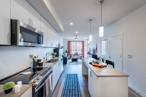 Grand Prairie apartment for rent - Corsair Apartments Kitchen with Island