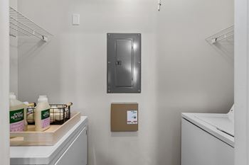 Full-size in-unit ge washers and dryers