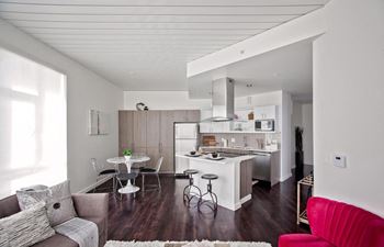 Stylish plank flooring