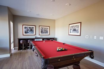 Billiards room