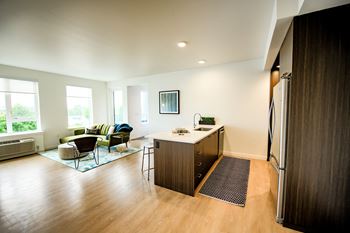 Wood-style plank flooring