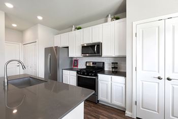 Slate grey quartz countertops*