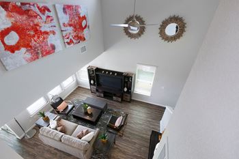 High ceilings and oversized windows*