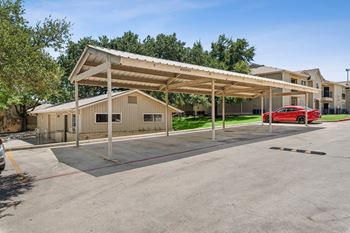 Covered parking structure