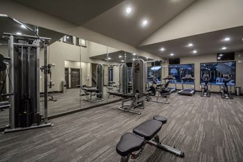 24 Hour fitness center w/ yoga room