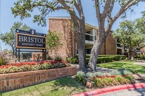 Dallas apartment for rent - Property Signage at Bristol Apartment Living, Dallas, TX