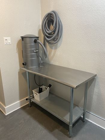 Pet washing station