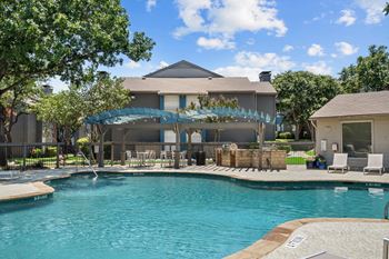 Take a dip in our resort style pool