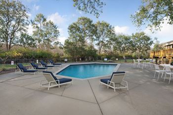 Sparkling pool