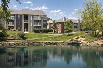Five picturesque lakes with waterfall
