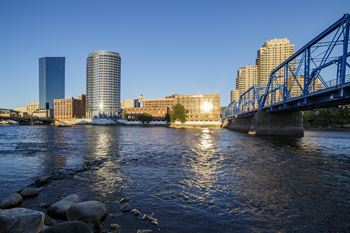 City and river views