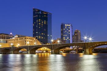 Stunning city and river views