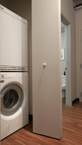 Washer & dryer in every apartment home