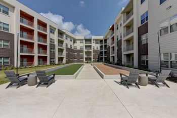 Bocce ball court