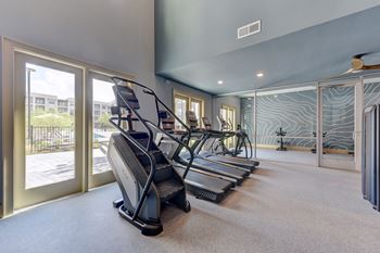 24-Hour fitness center with spin room
