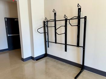 Bike rack storage