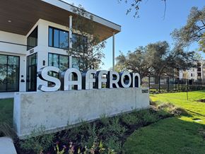 Austin apartment for rent - Sign at Bridge at Saffron Apartments, Texas, 78717