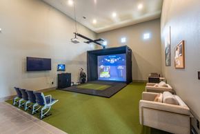 Austin apartment for rent - Golf simulator and sports simulator at Bridge at Paloma Affordable Apartments 78754 Northeast Austin at Bridge at Paloma Apartments, Austin