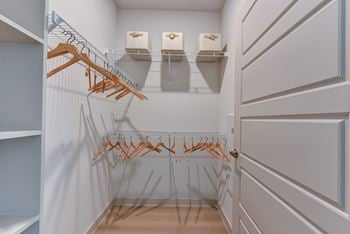 Walk-in closets*
