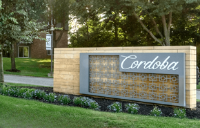 Farmington Hills apartment for rent - A large sign with the word
