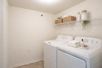 Washer & dryer in each home