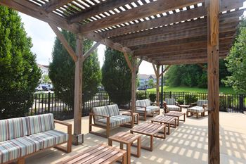 Resort-style sundeck