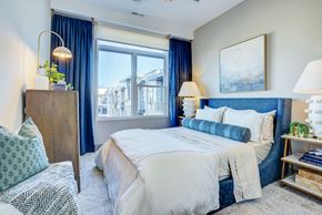 Carmel apartment for rent - Comfortable Bedroom With Large Window At Avant Apartments, Carmel, IN