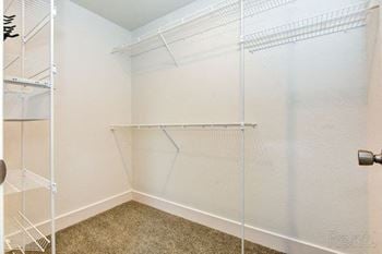 Large walk in closets 