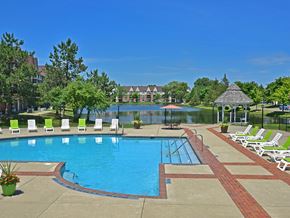 Wixom apartment for rent - Pool Deck at Stone Ridge, Wixom, MI