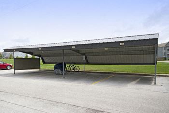Reserved carport parking